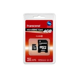 Transcend MicroSd Memory Card Micro 4GB